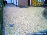 Cotswold flat shingle driveway with edgeings